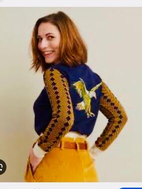 Palava Eagle embroidered cardigan XL